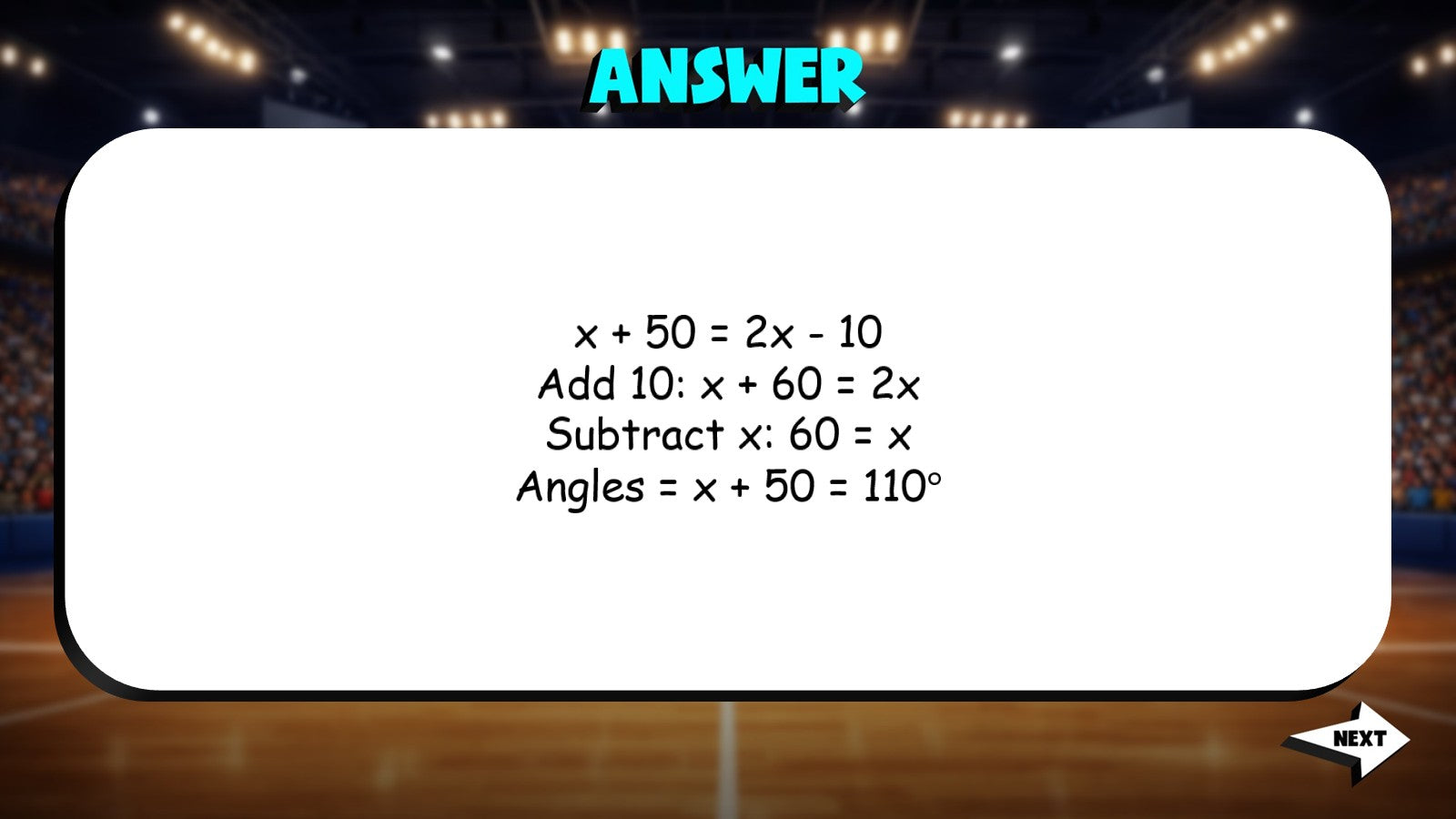 Using Facts About Vertical Angles TRASHKETBALL Math Game - No Prep Grade 7