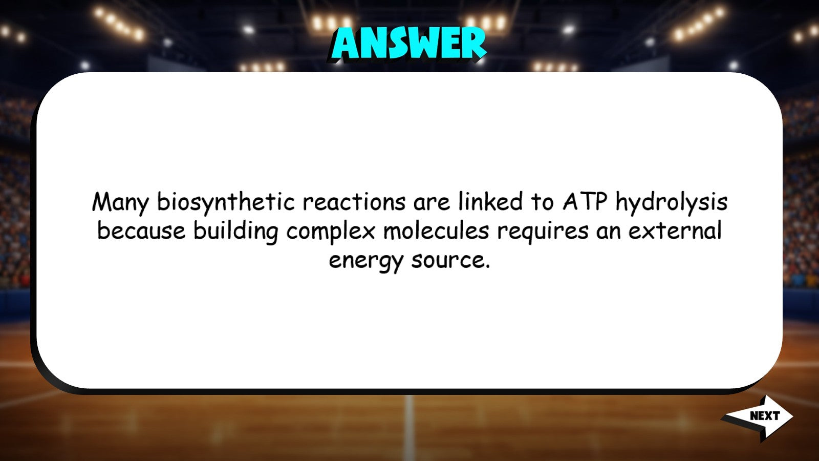 Coupled Reactions TRASHKETBALL Science Game - No Prep Biology Review Activity
