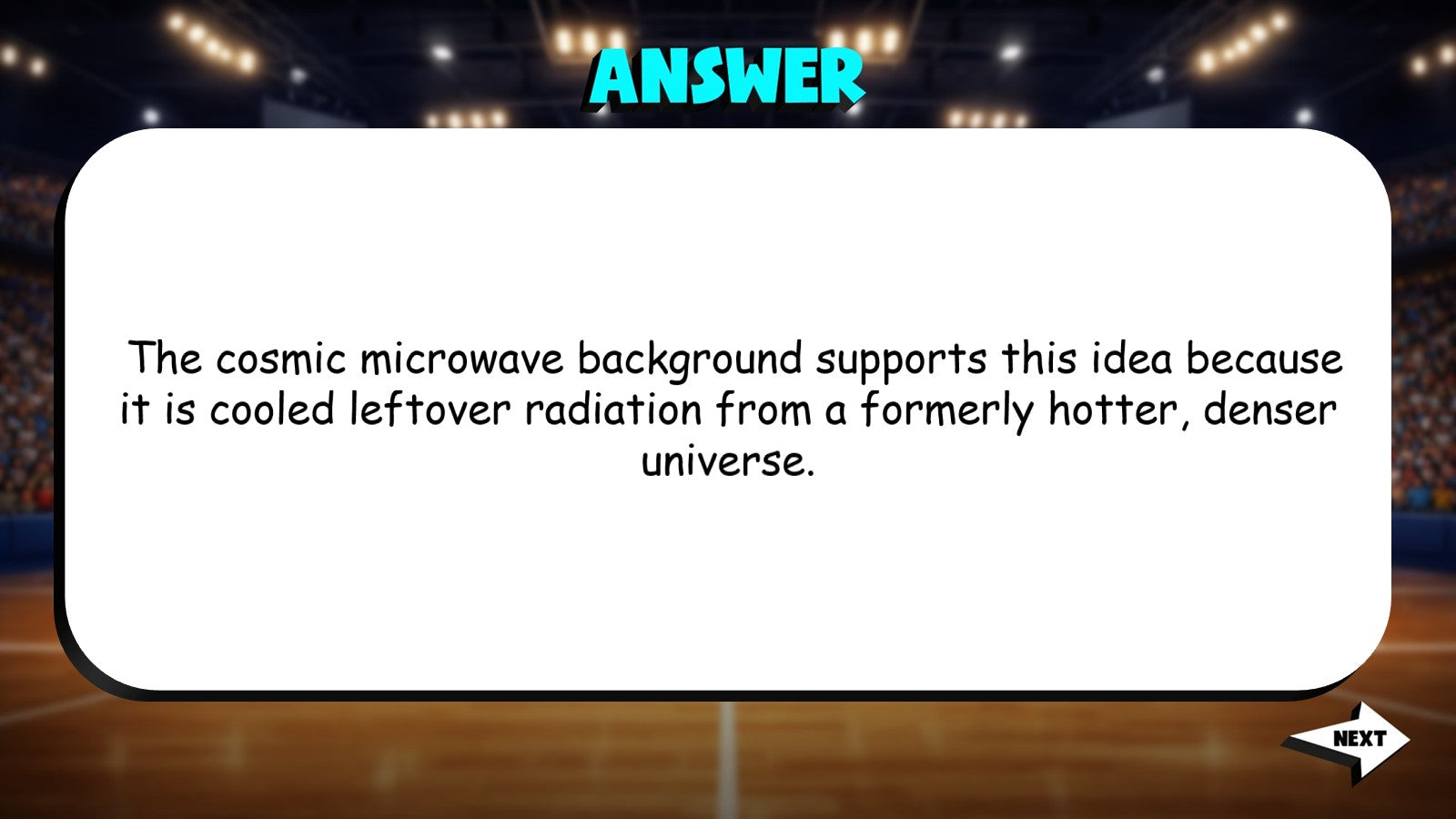 Early Universe Conditions TRASHKETBALL Science Game - No Prep Astronomy Review