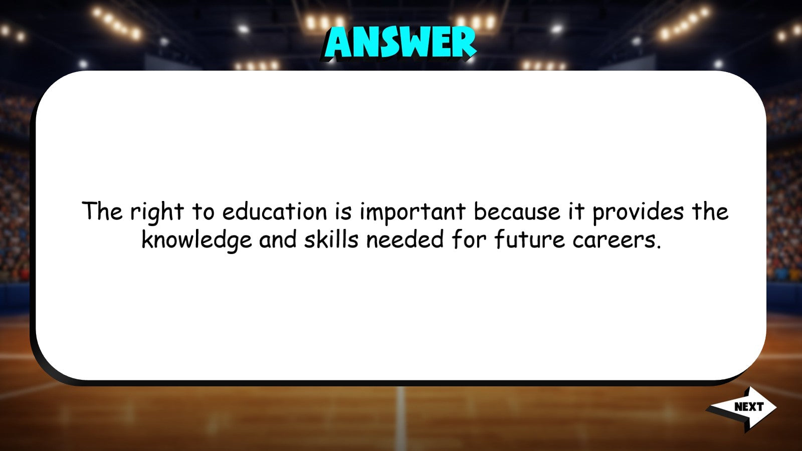 What Are Rights TRASHKETBALL Socials Game - No Prep Grade 3 Review Activity