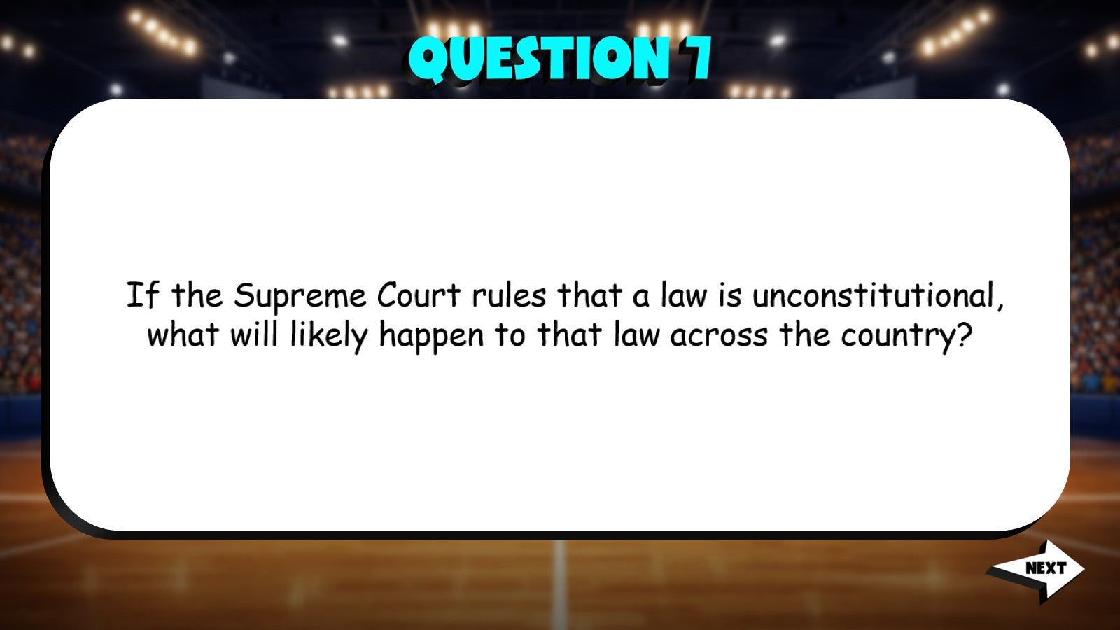 Judicial Role TRASHKETBALL Socials Game - No Prep Grade 4 Review Activity