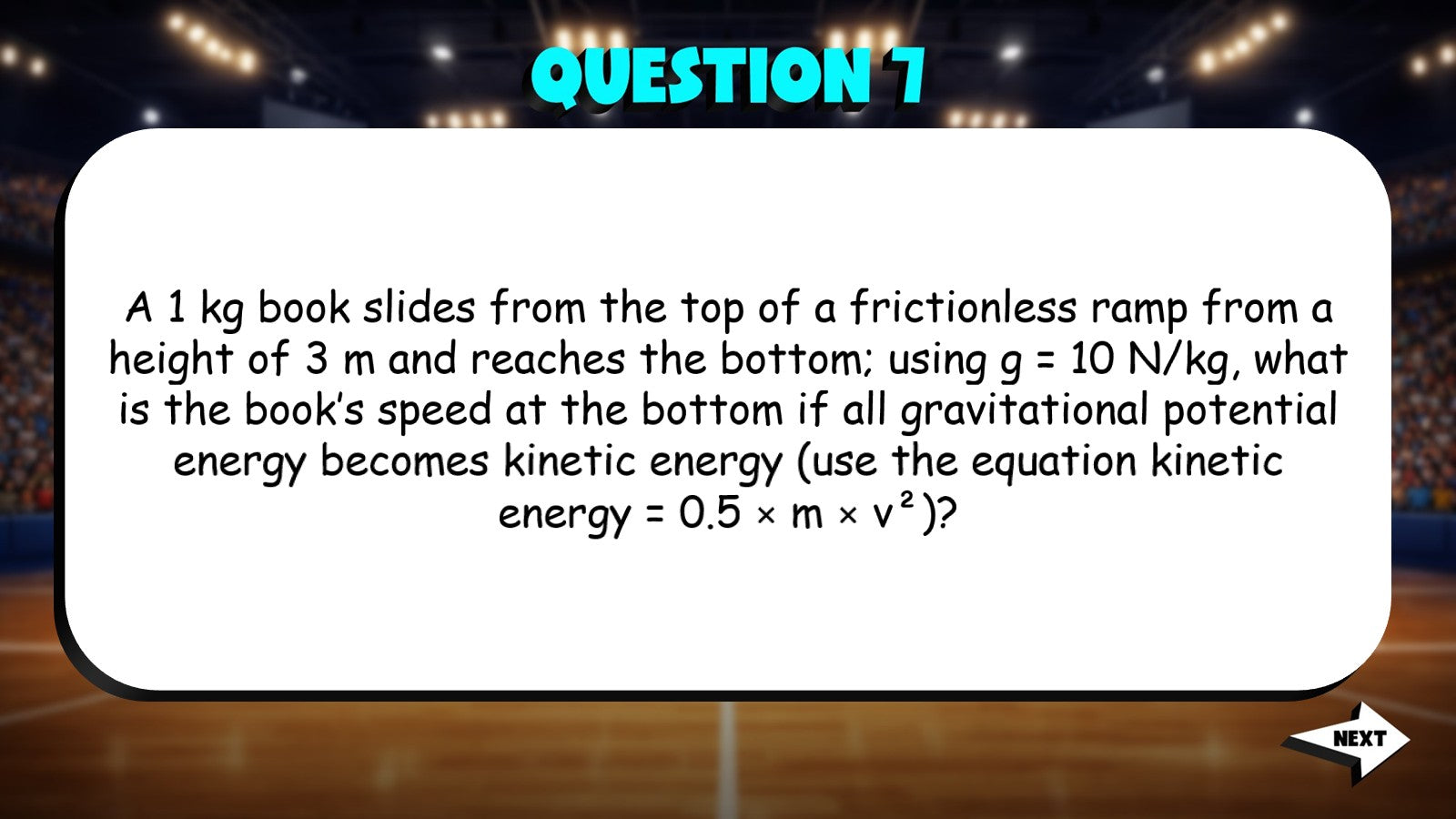 Law of Conservation of Energy TRASHKETBALL Science Game - No Prep Grade 7 Review