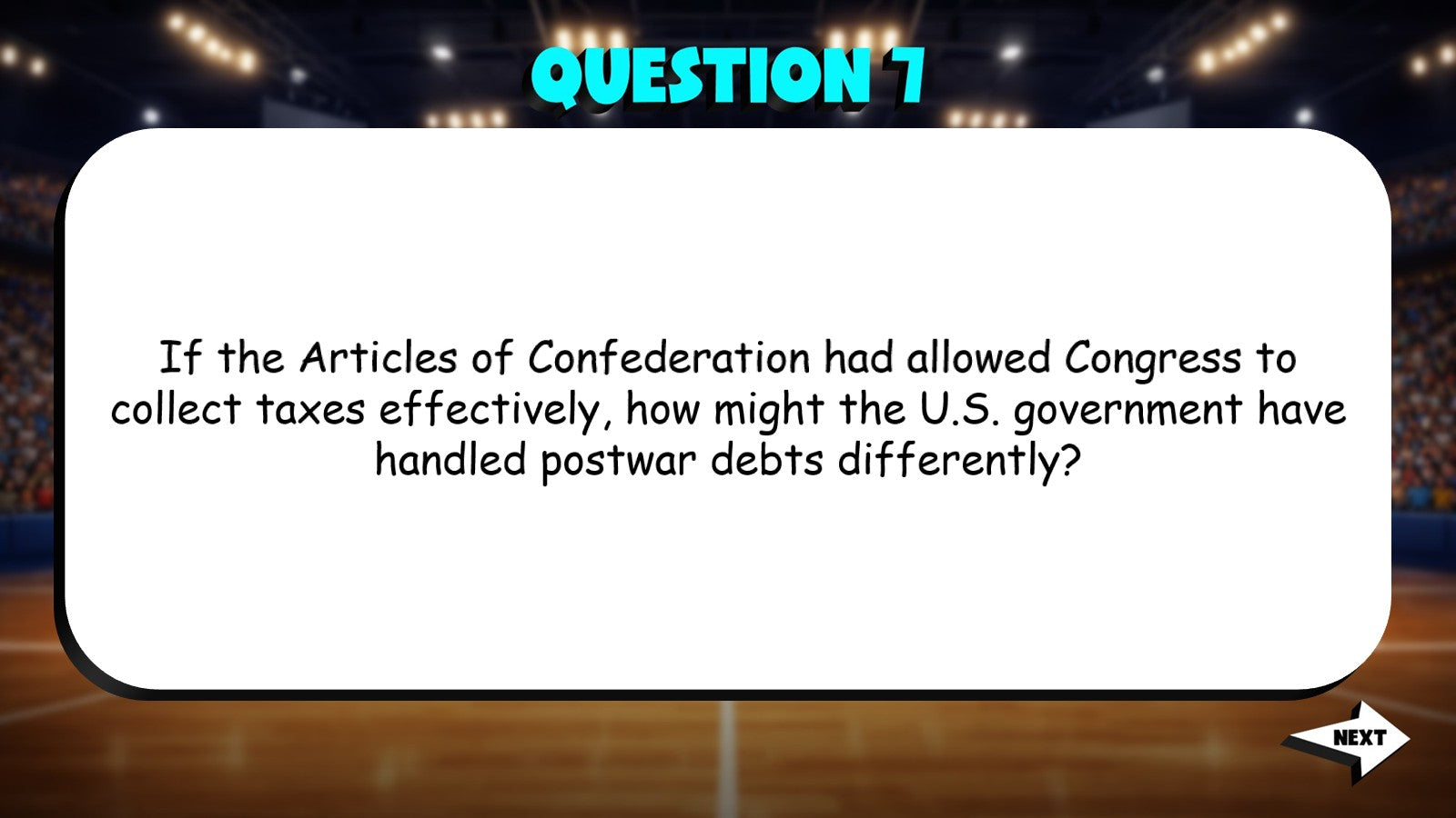 Outcomes & Unfinished Promises TRASHKETBALL U.S. History Game - No Prep Review