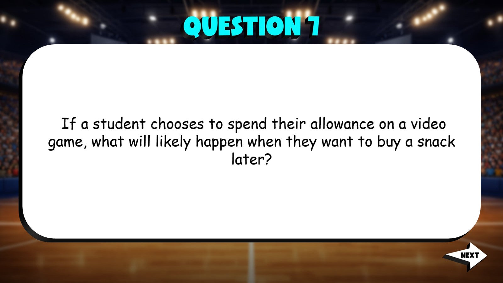 Choices & Trade Offs TRASHKETBALL Socials Game - No Prep Grade 3 Review Activity