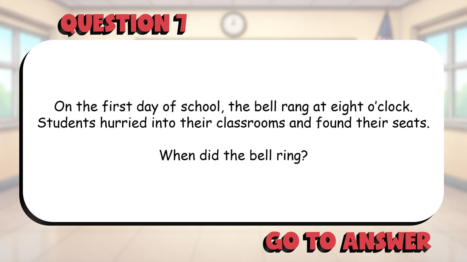 Answer W Questions Using Text Evidence BIG TERRIBLE GAME - Grade 4 ELA Review