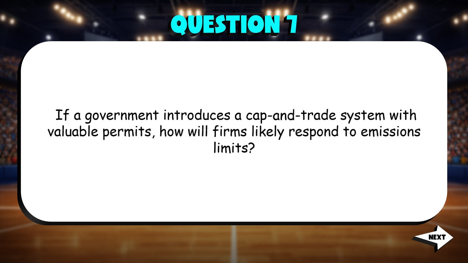 Incentives & Policy Outcomes TRASHKETBALL Economics Game - No Prep Review