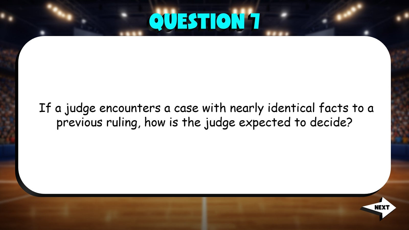 Case Law & Precedent TRASHKETBALL Civics Game - No Prep Review Activity