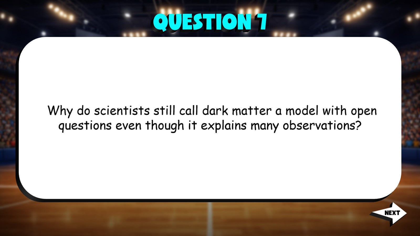 Alternatives & Open Questions TRASHKETBALL Science Game - No Prep Astronomy