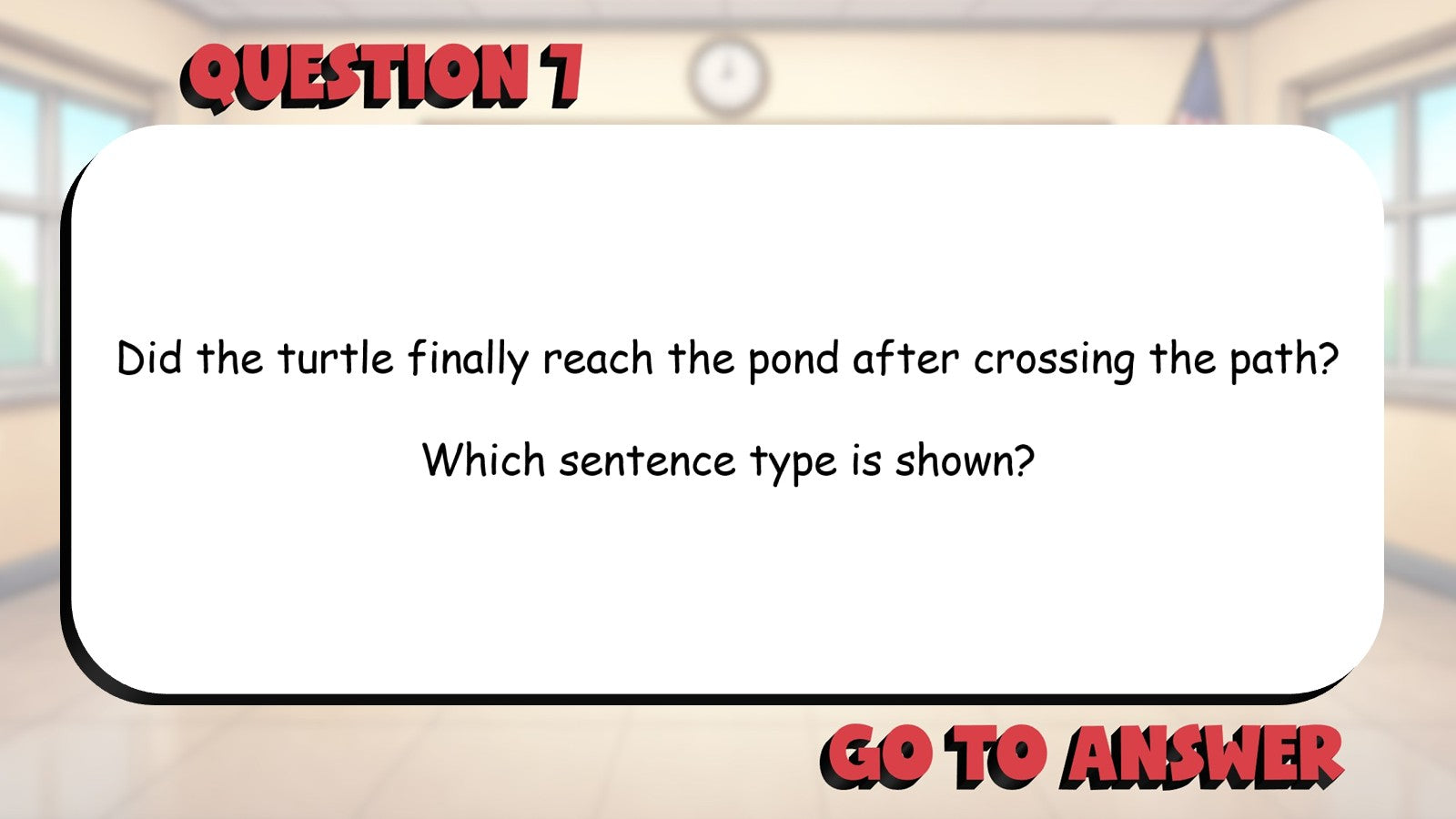 Understand Sentence Types & Structure BIG TERRIBLE GAME - Grade 3 ELA Review