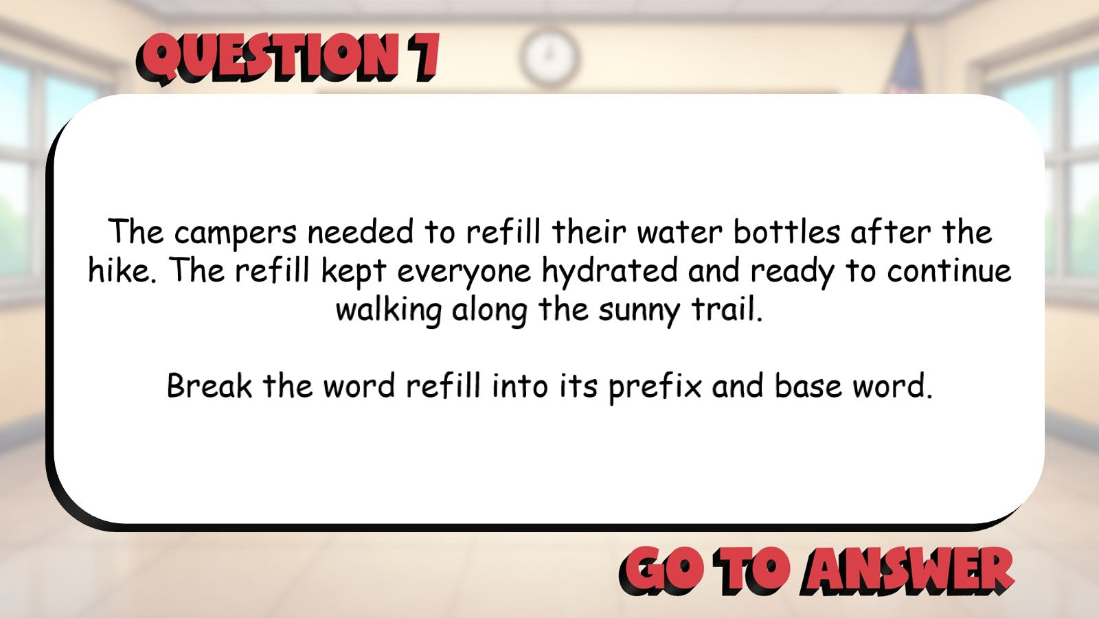 Break Multisyllable Words Into Parts BIG TERRIBLE GAME - Grade 3 ELA Review