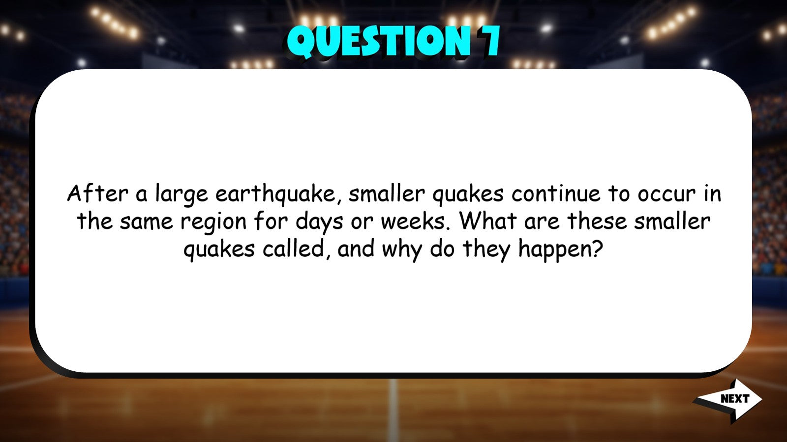 Earthquakes & Volcanoes TRASHKETBALL Science Game - No Prep Grade 7 Review