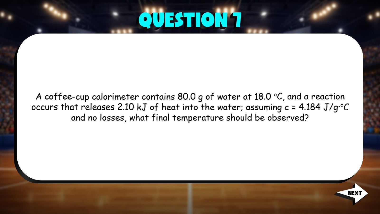 Reaction Enthalpy Calculations TRASHKETBALL Science Game - No Prep Chemistry