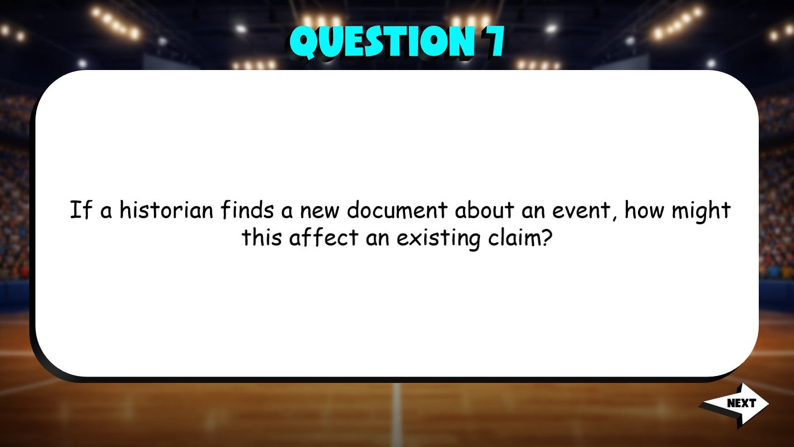Supporting Claims with Evidence TRASHKETBALL Socials Game - No Prep Grade 4