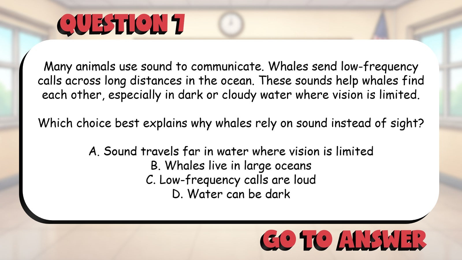 Asking & Answer Questions with Information BIG TERRIBLE GAME - Grade 5 ELA