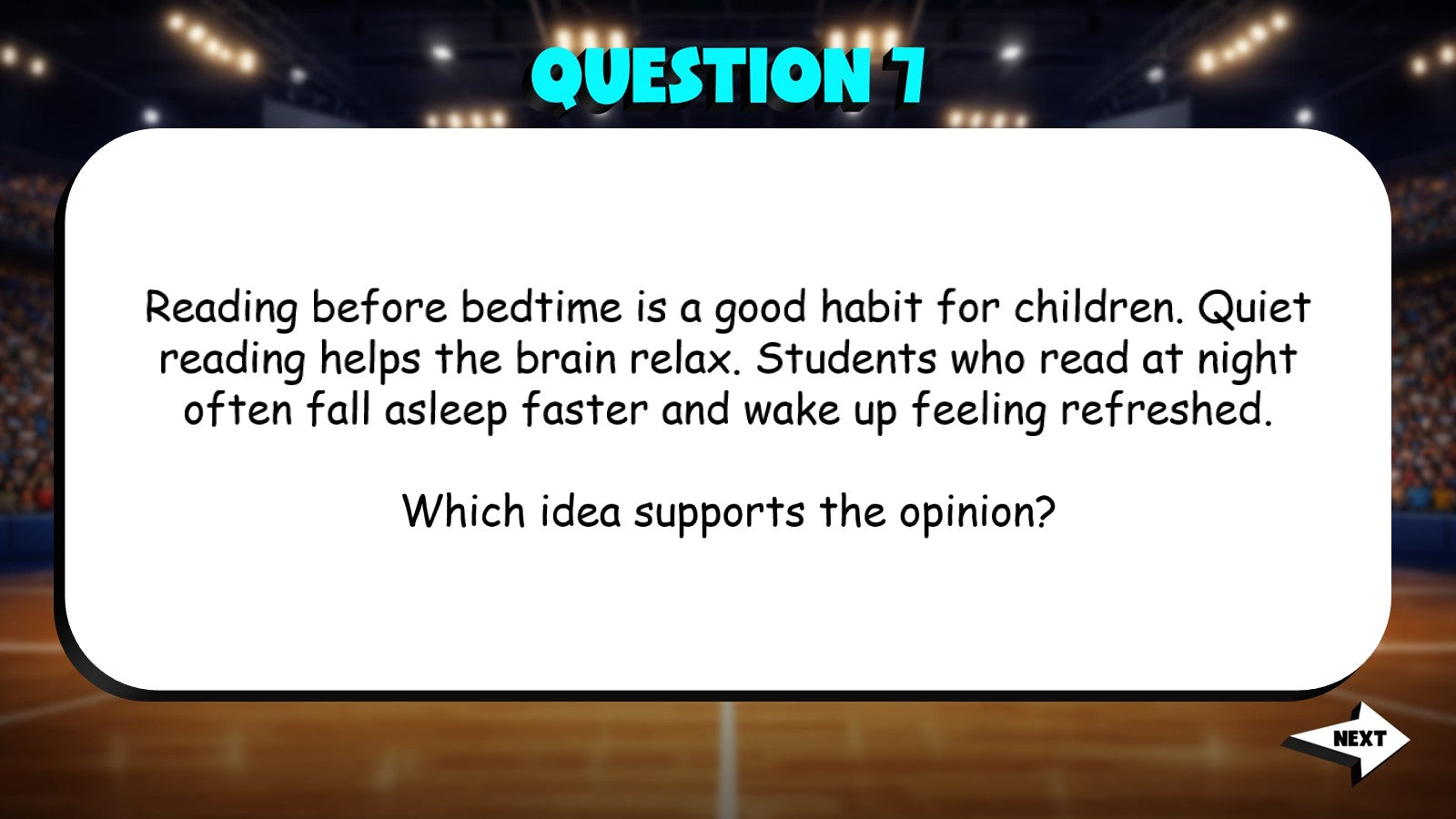 Evaluate Opinion Writing Claims & Support TRASHKETBALL ELA Game - Grade 4