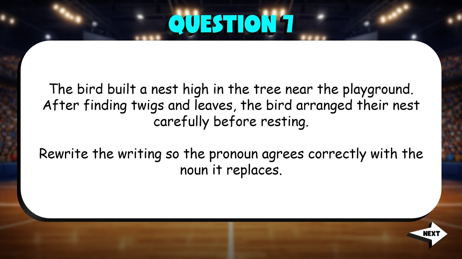 Identify Pronoun Agreement Errors TRASHKETBALL ELA Game - No Prep Grade 4 Review