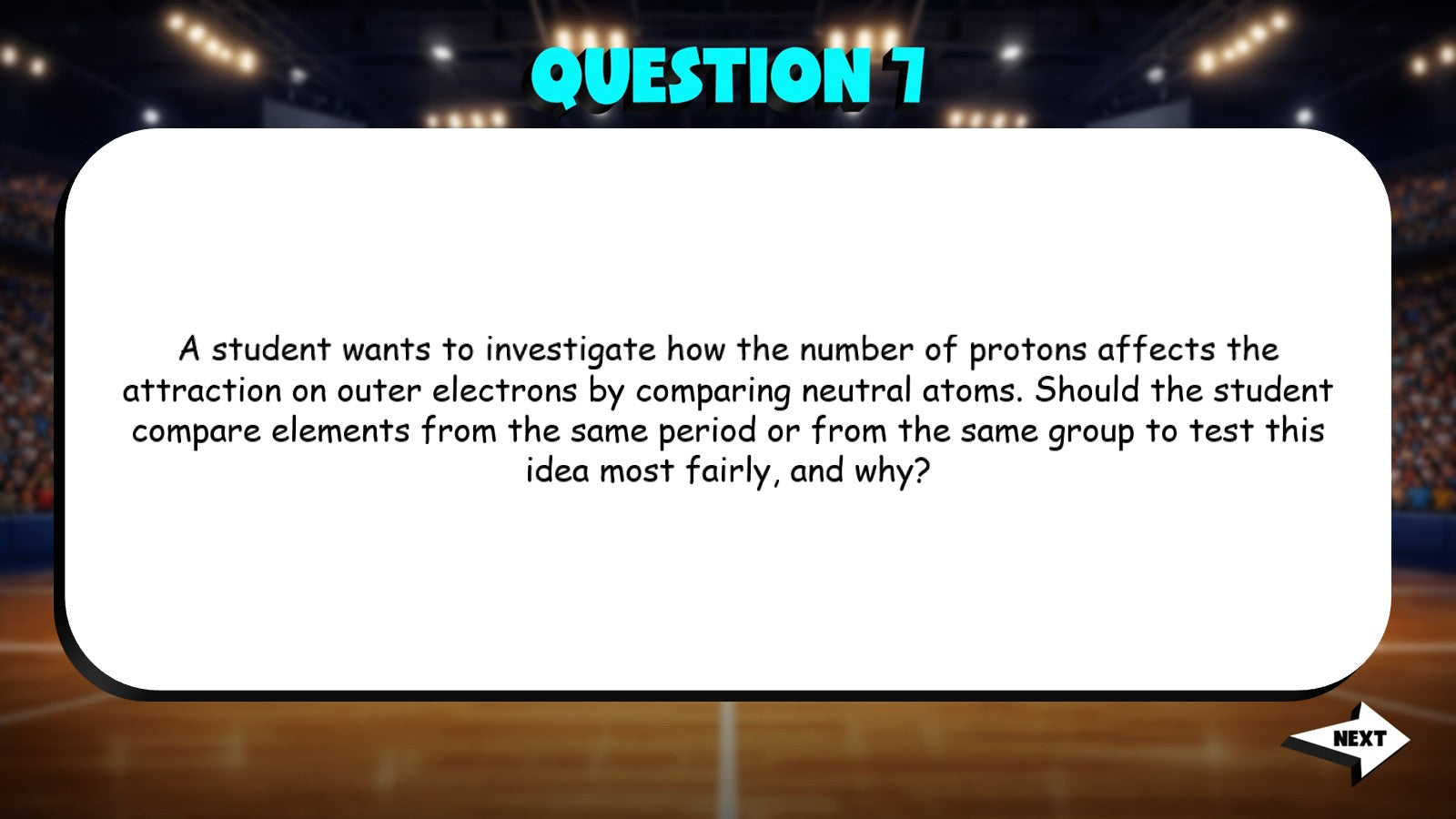Atomic Structure & the Periodic Table TRASHKETBALL Science Game - Grade 9