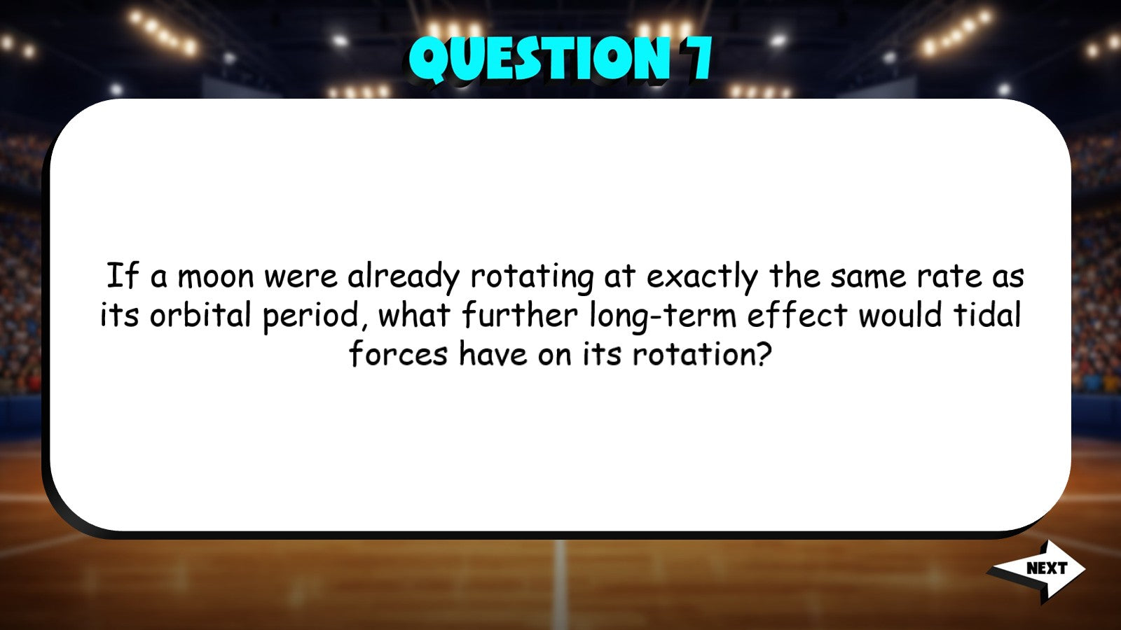 Tidal Locking TRASHKETBALL Science Game - No Prep Astronomy Review Activity