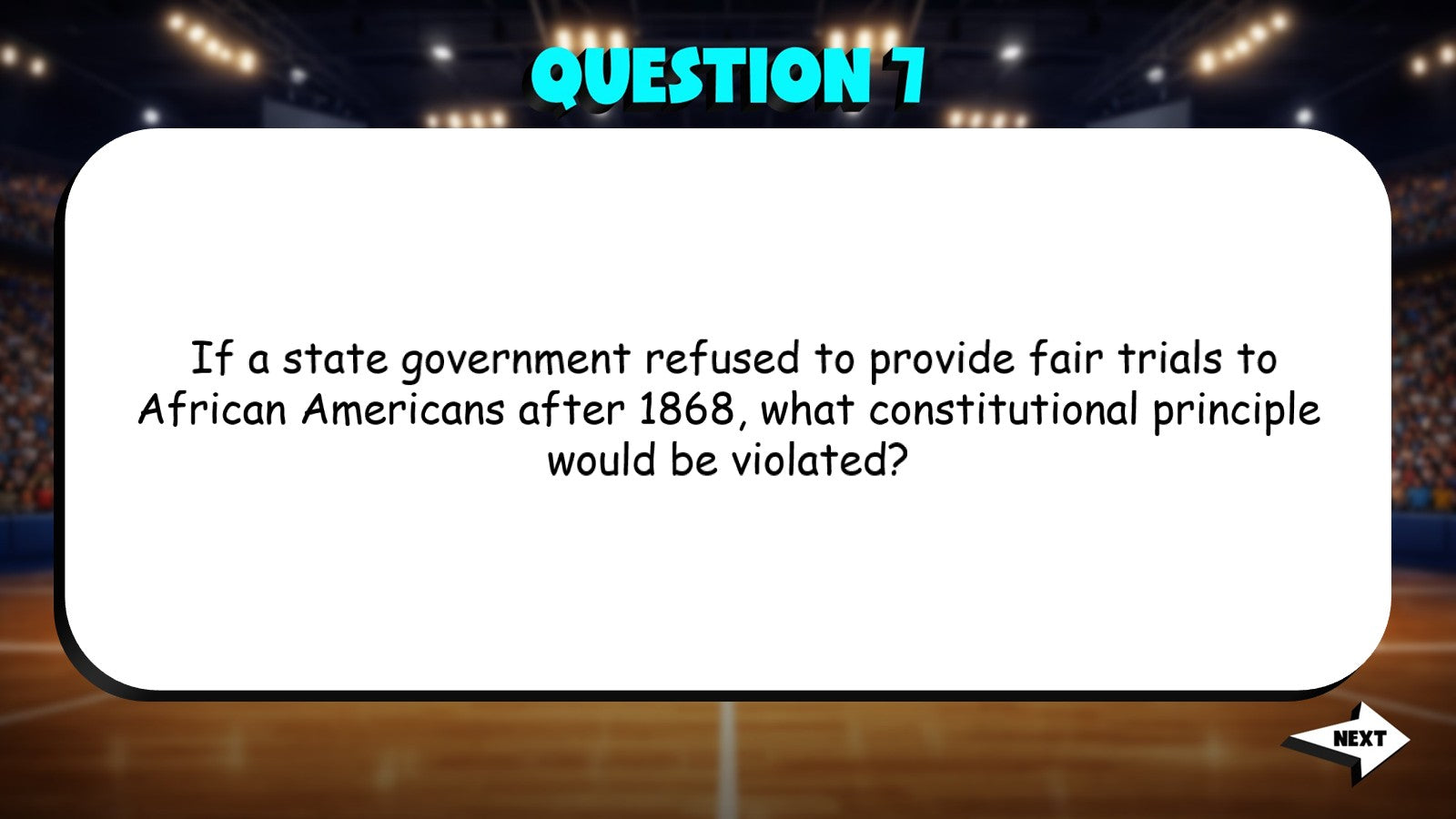 Post Civil War Amendments TRASHKETBALL Civics Game - No Prep Review Activity