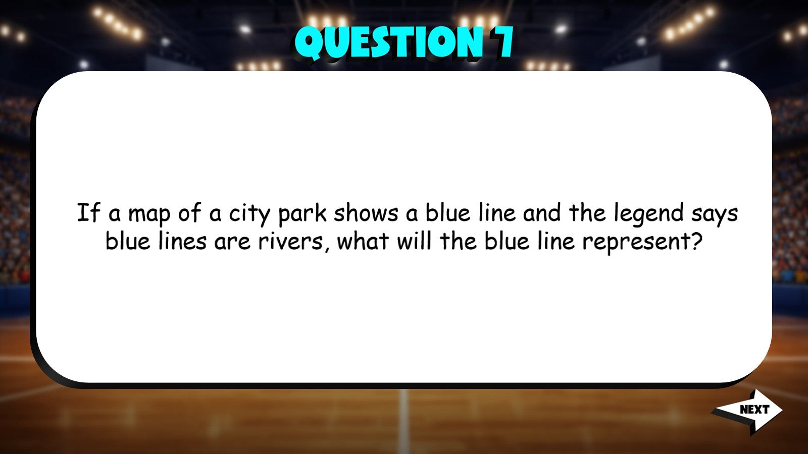 Map Elements TRASHKETBALL Socials Game - No Prep Grade 3 Review Activity
