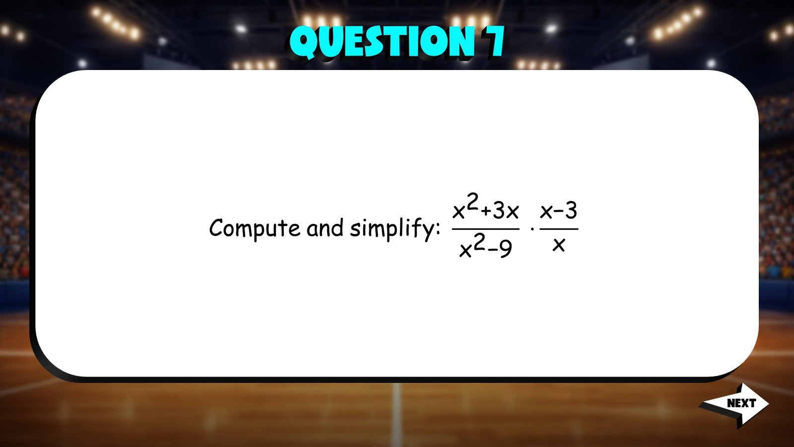 Multiply Rational Expressions TRASHKETBALL Math Game - No Prep Algebra 1 Review