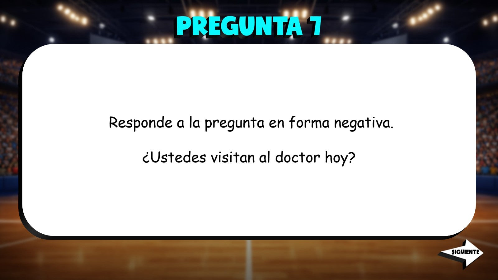 Answer the Question - Social Situations TRASHKETBALL Spanish Game - No Prep