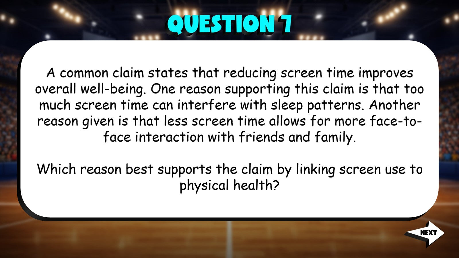 Analyze Reasons Supporting a Claim TRASHKETBALL ELA Game - No Prep Grade 6