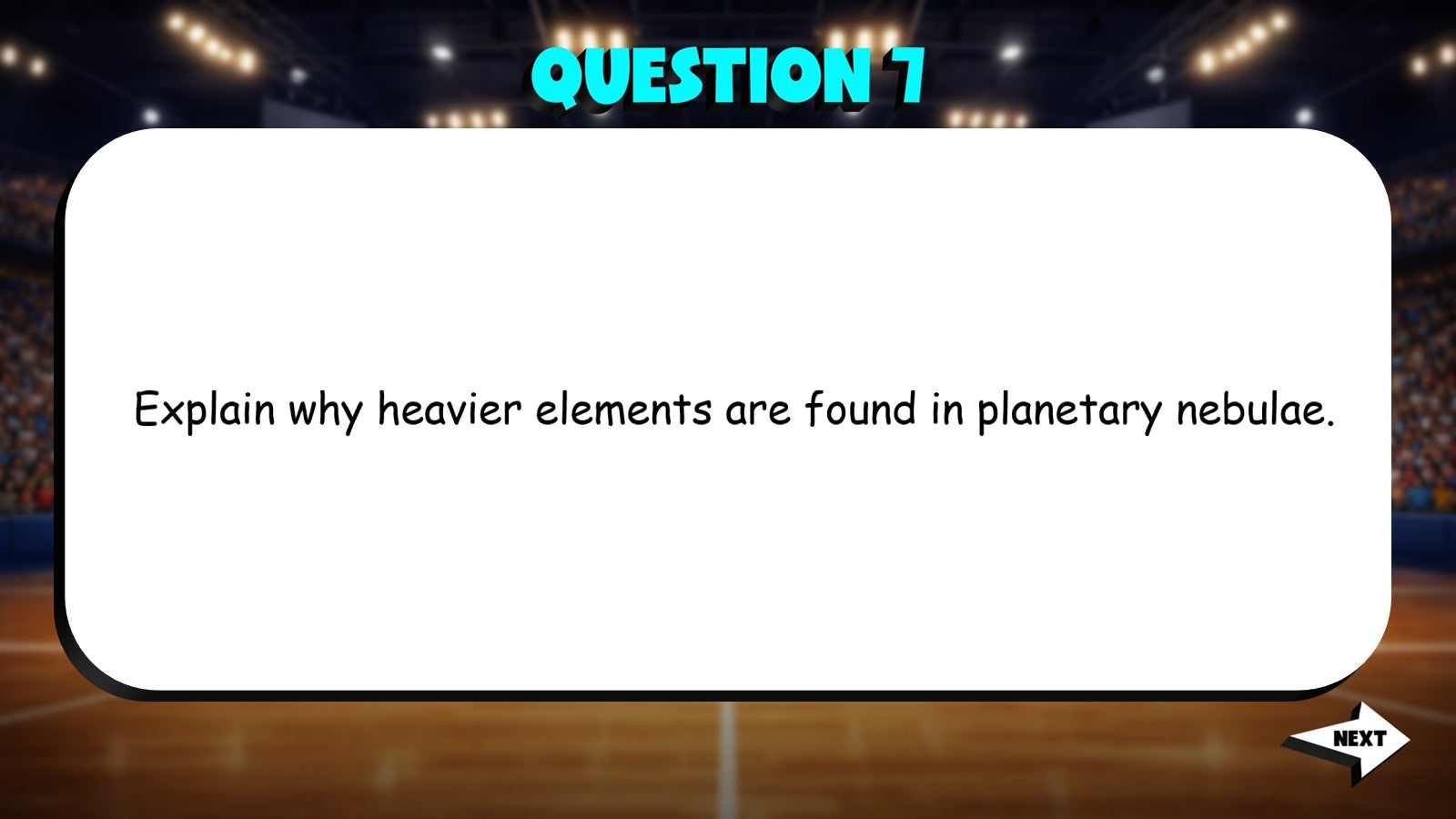 Planetary Nebulae TRASHKETBALL Science Game - No Prep Astronomy Review Activity