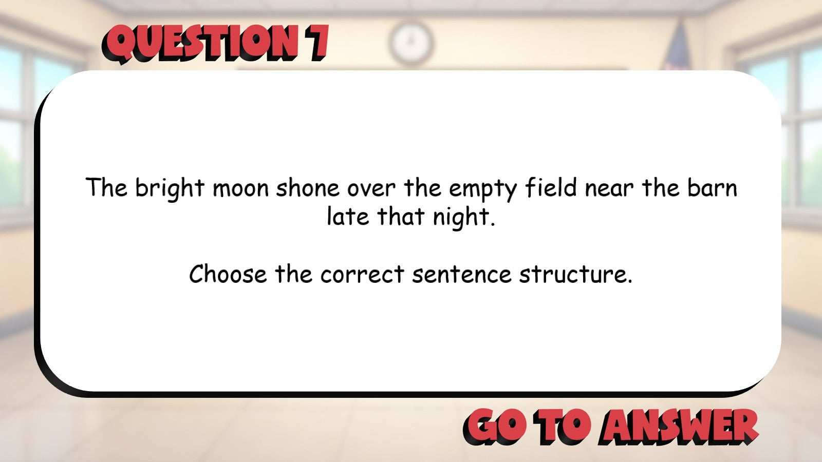 Simple, Compound & Complex Sentences BIG TERRIBLE GAME - Grade 4 ELA Review