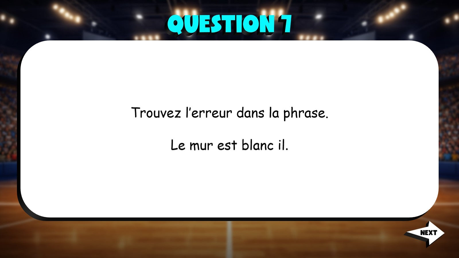 Find the Error - Rooms in the Home TRASHKETBALL French Game - No Prep Exercise