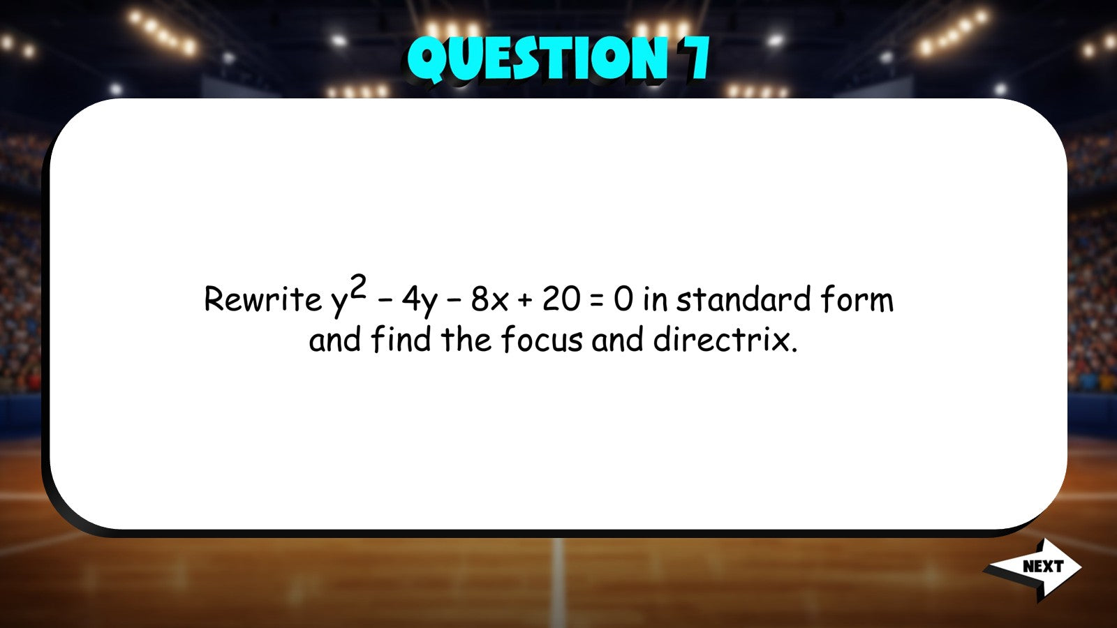 Parabolas TRASHKETBALL Math Game - No Prep Algebra 2 Review Activity