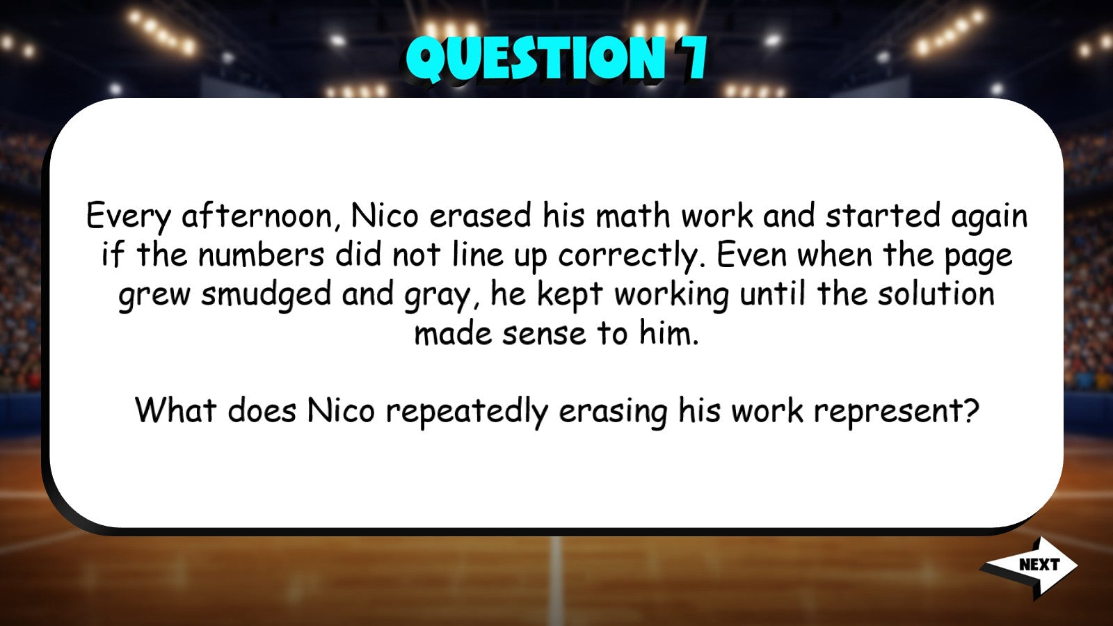 Identify Symbolic Objects or Actions TRASHKETBALL ELA Game - No Prep Grade 5