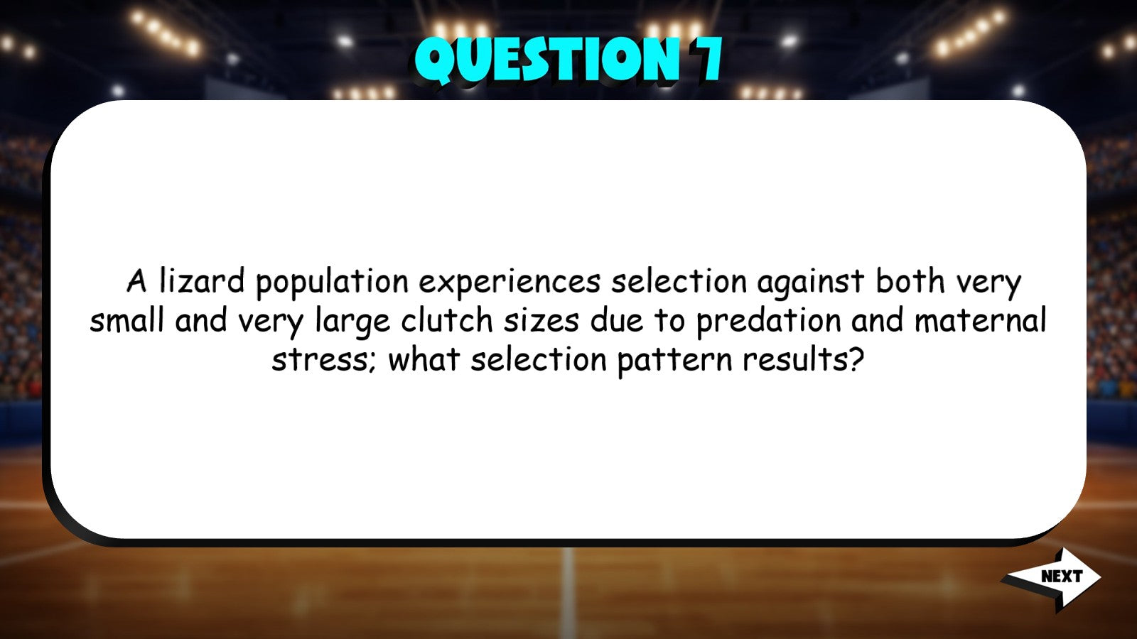 Types of Selection TRASHKETBALL Science Game - No Prep AP Biology Review