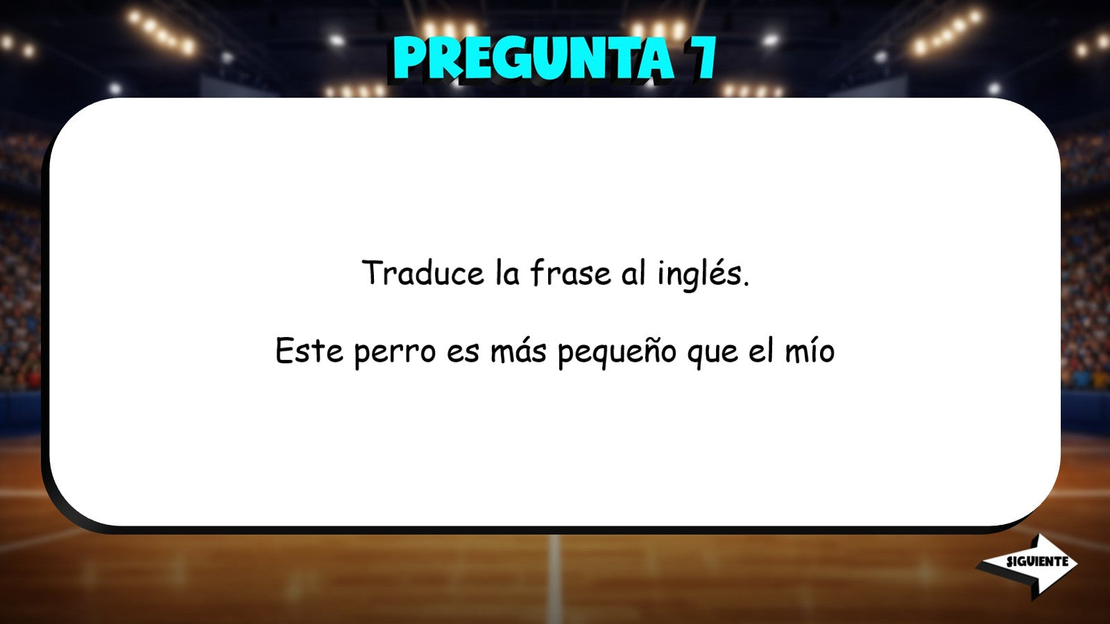Translate Spanish to English - Comparisons TRASHKETBALL Spanish Game - No Prep