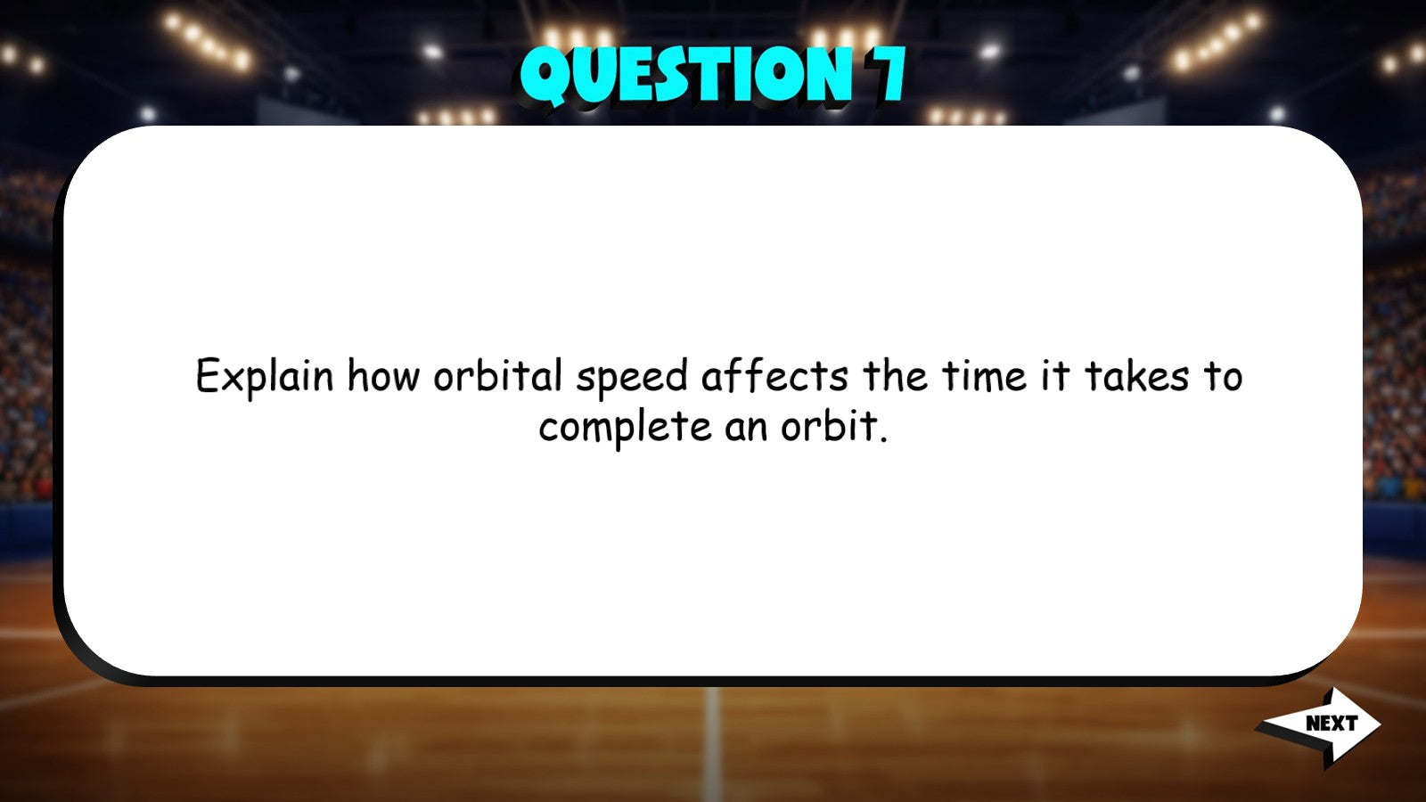 Orbital Speed & Distance TRASHKETBALL Science Game - No Prep Astronomy Review