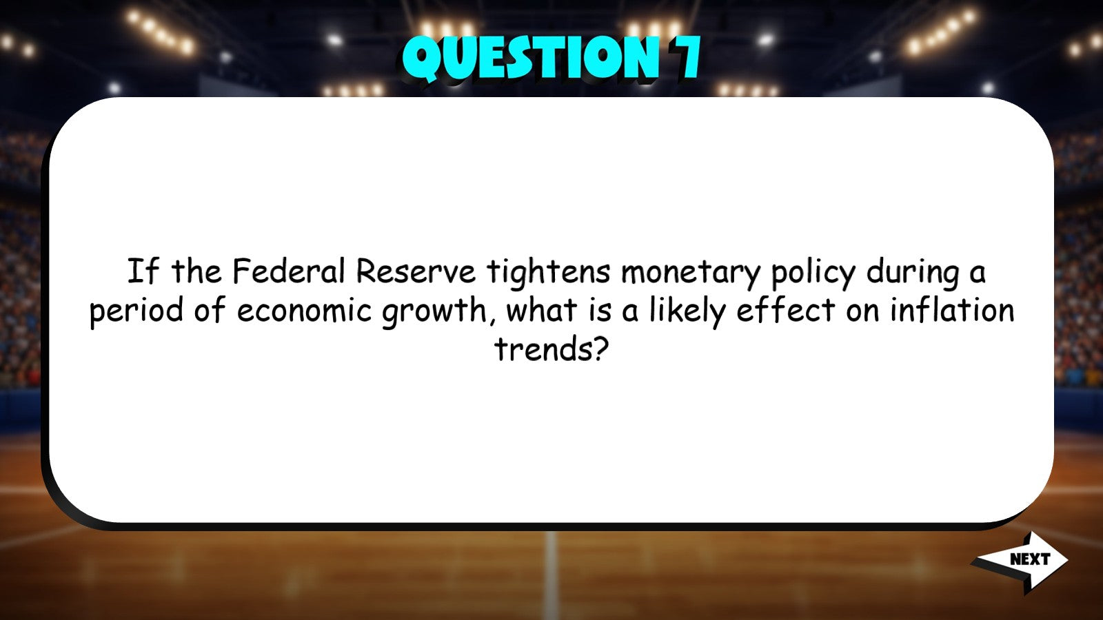 Role of the Federal Reserve TRASHKETBALL Economics Game - No Prep Review
