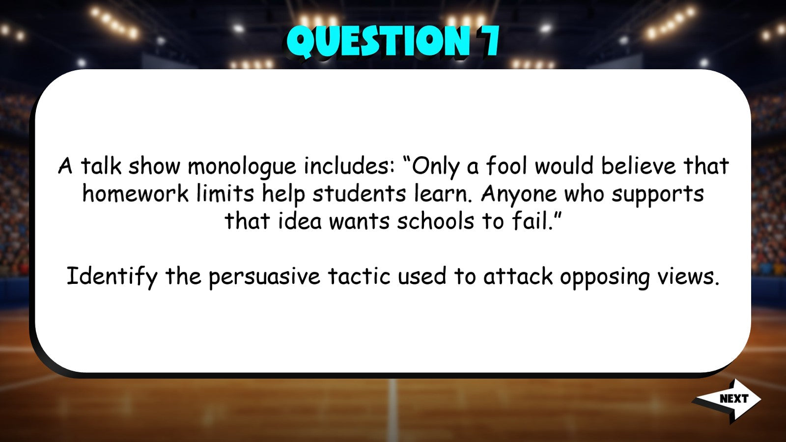 Media & Multimodal Communication TRASHKETBALL ELA Game - No Prep Grade 8 Review