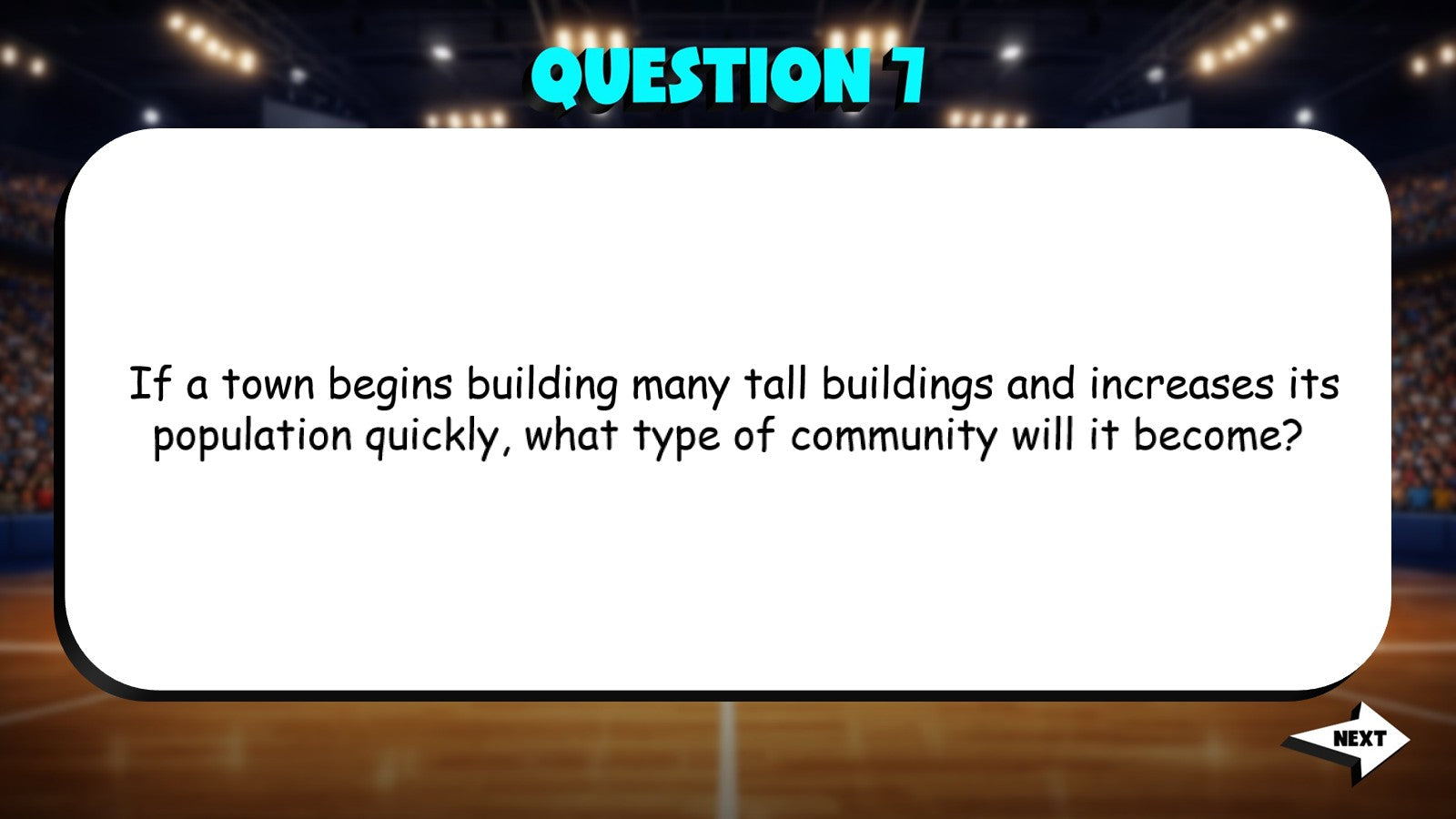 Comparing Community Types TRASHKETBALL Socials Game - No Prep Grade 3 Review