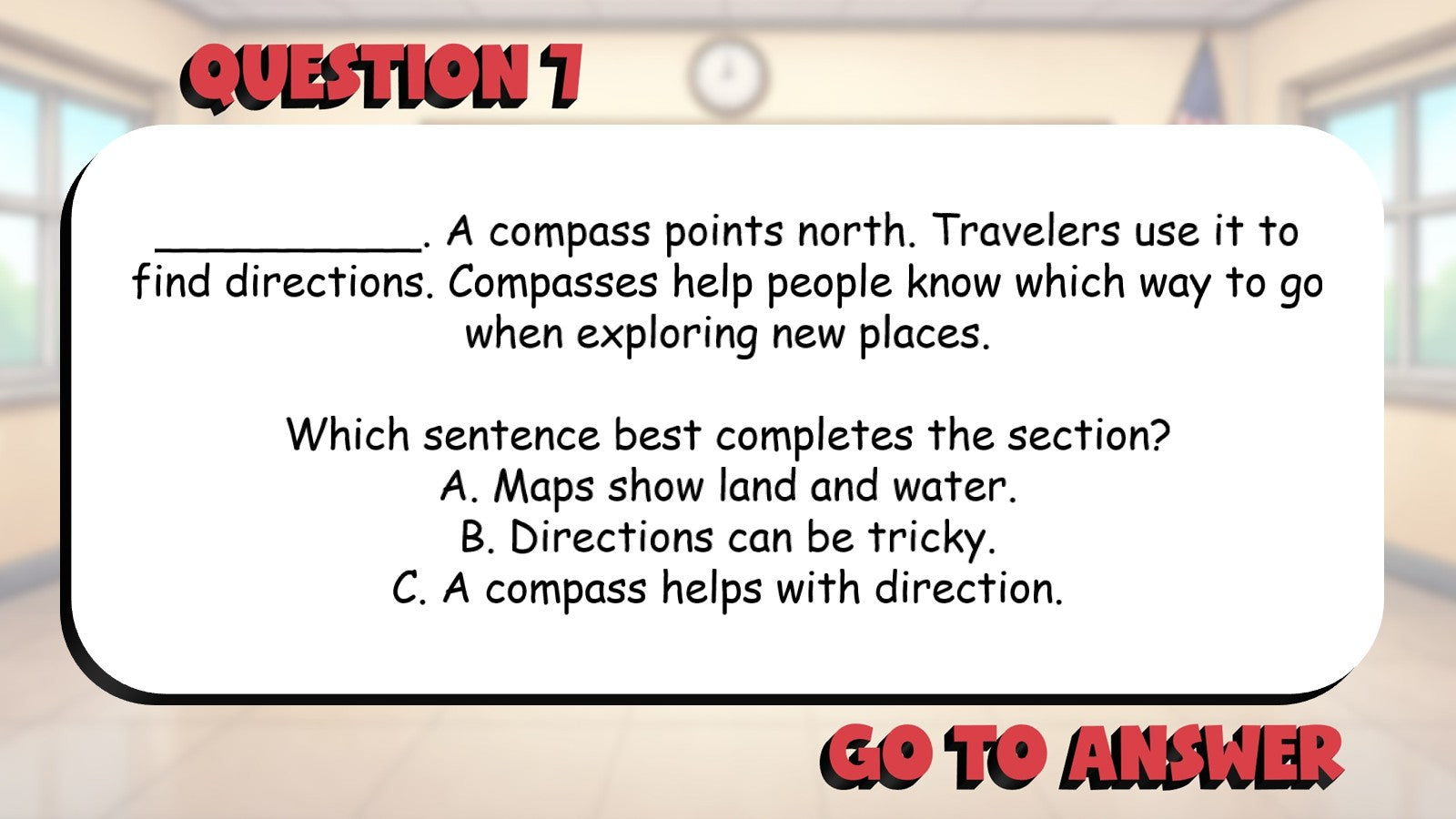 Identify Headings & Topic Sentences in Text BIG TERRIBLE GAME - Grade 3 ELA