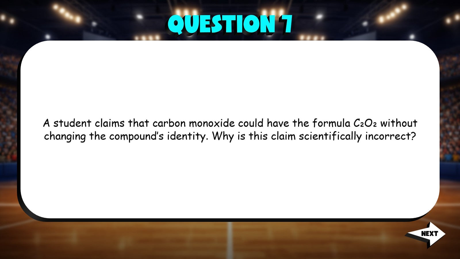 Formula Relationships in Compounds TRASHKETBALL Science Game - No Prep Chemistry