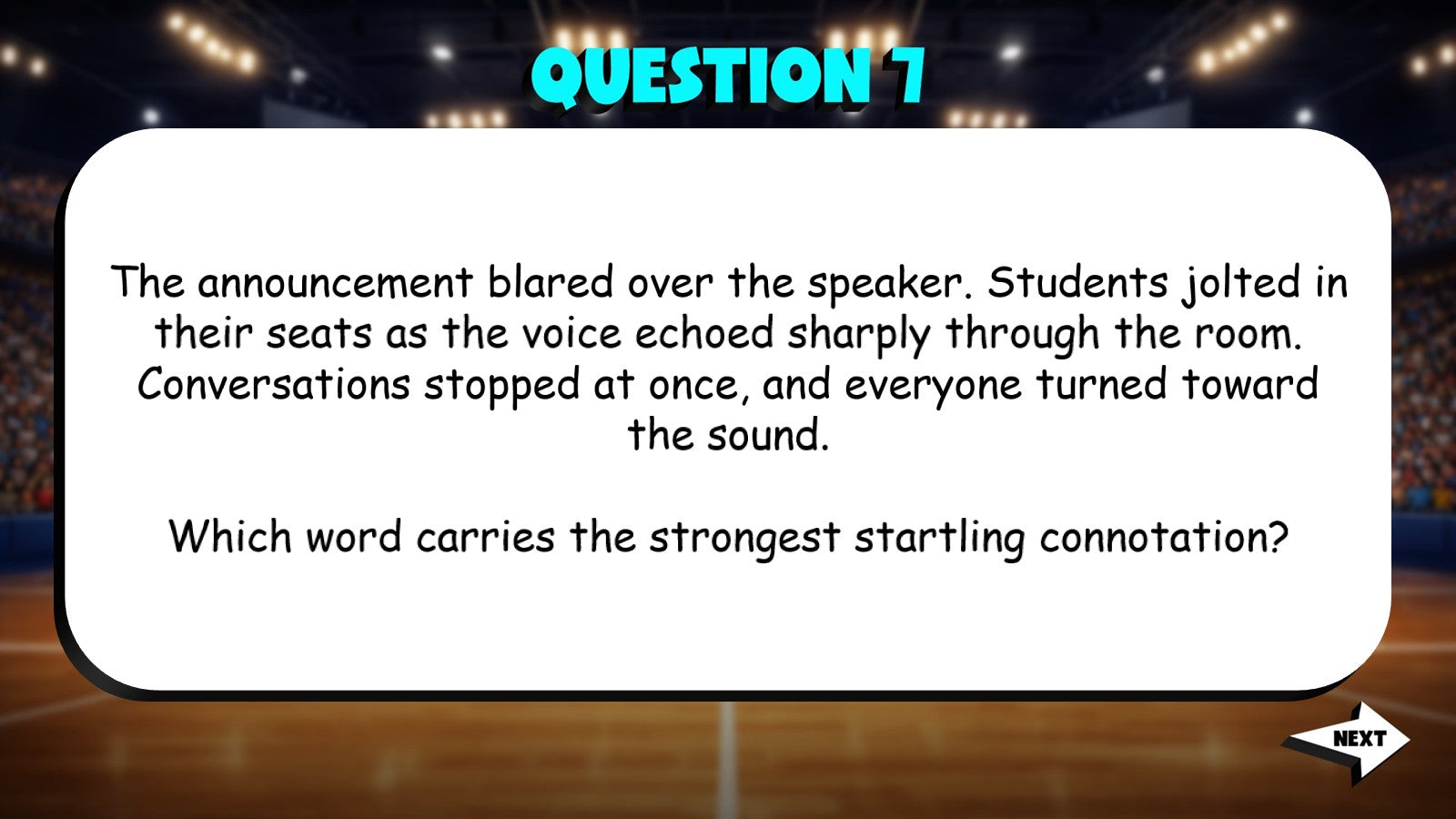 Connotation & Tone Through Word Choice TRASHKETBALL ELA Game - No Prep Grade 5