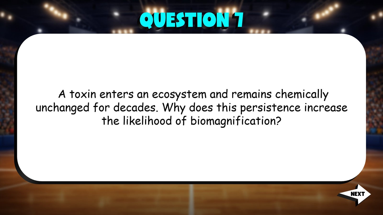 Bioaccumulation & Biomagnification TRASHKETBALL Science Game - AP Biology
