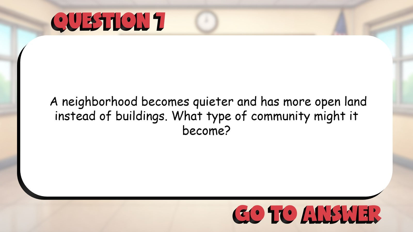 Types of Communities BIG TERRIBLE GAME - No Prep Grade 3 Socials Review Activity