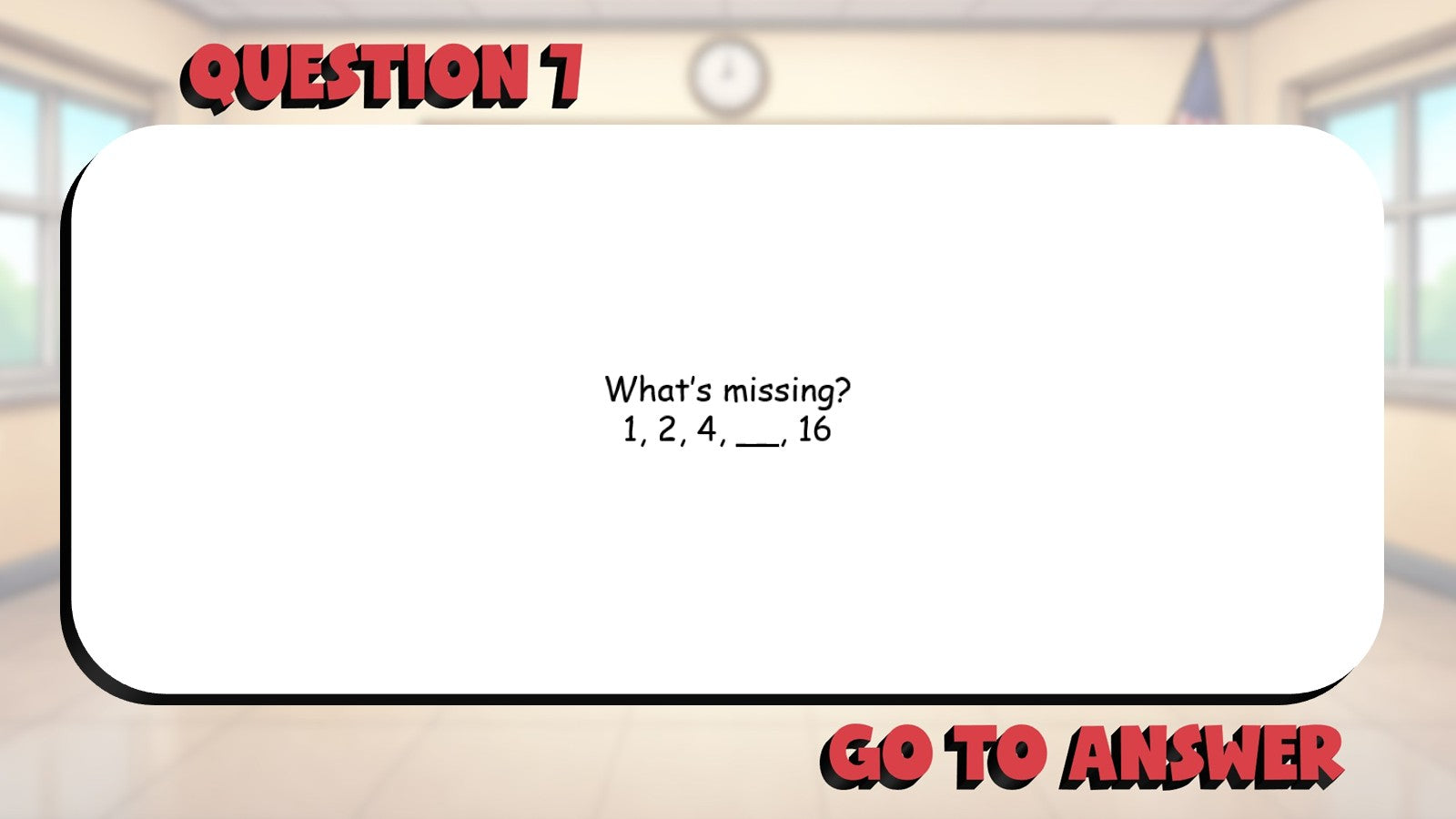 Generating Patterns from Rules BIG TERRIBLE GAME - No Prep Grade 4 Math Review