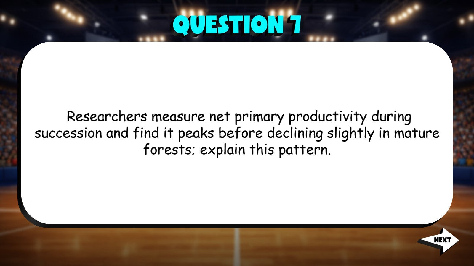 Ecological Succession TRASHKETBALL Science Game - No Prep AP Biology Review