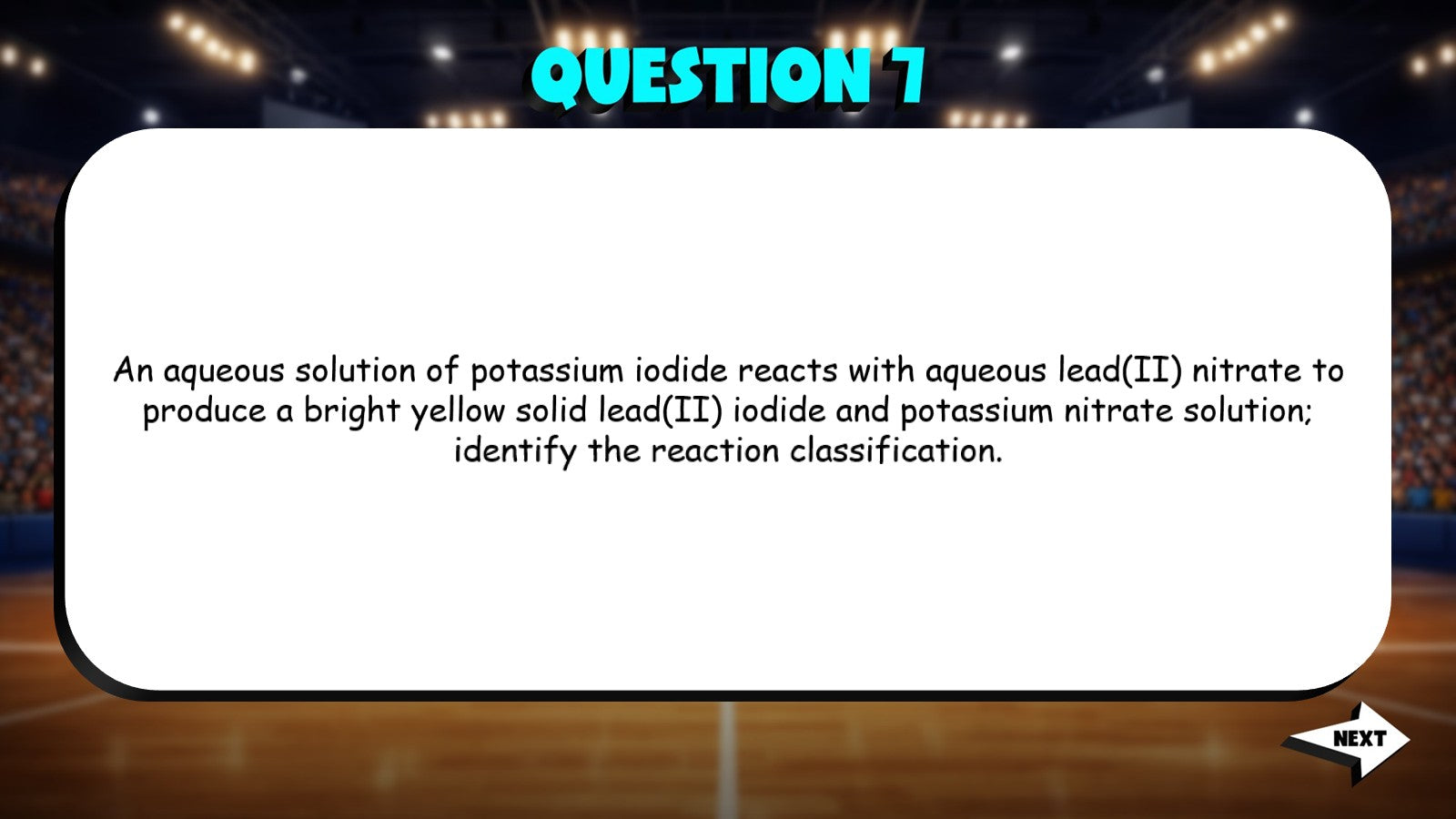 Types of Chemical Reactions TRASHKETBALL Science Game - No Prep Chemistry Review