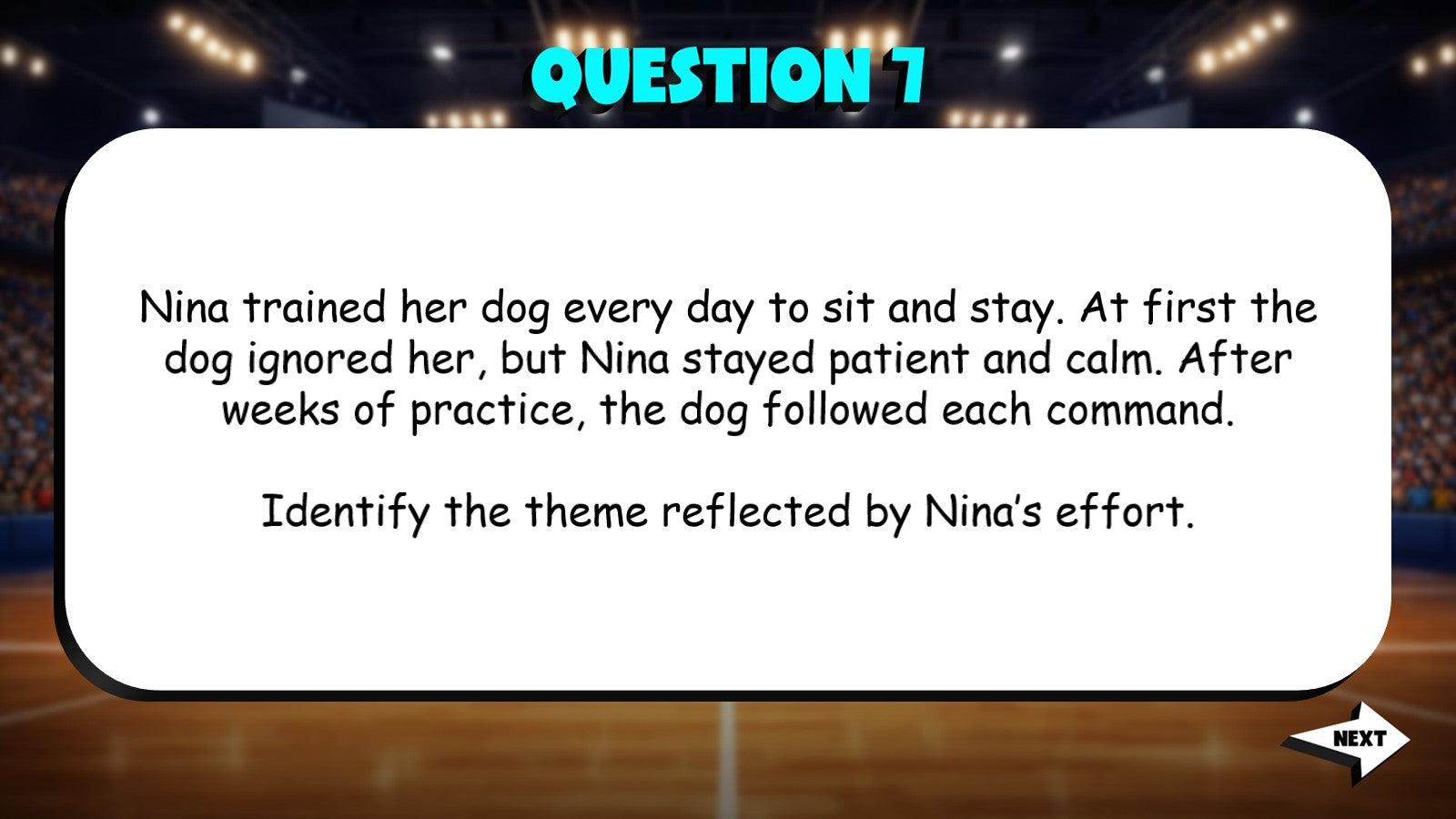 Identify the Theme of a Story TRASHKETBALL ELA Game - No Prep Grade 4 Review