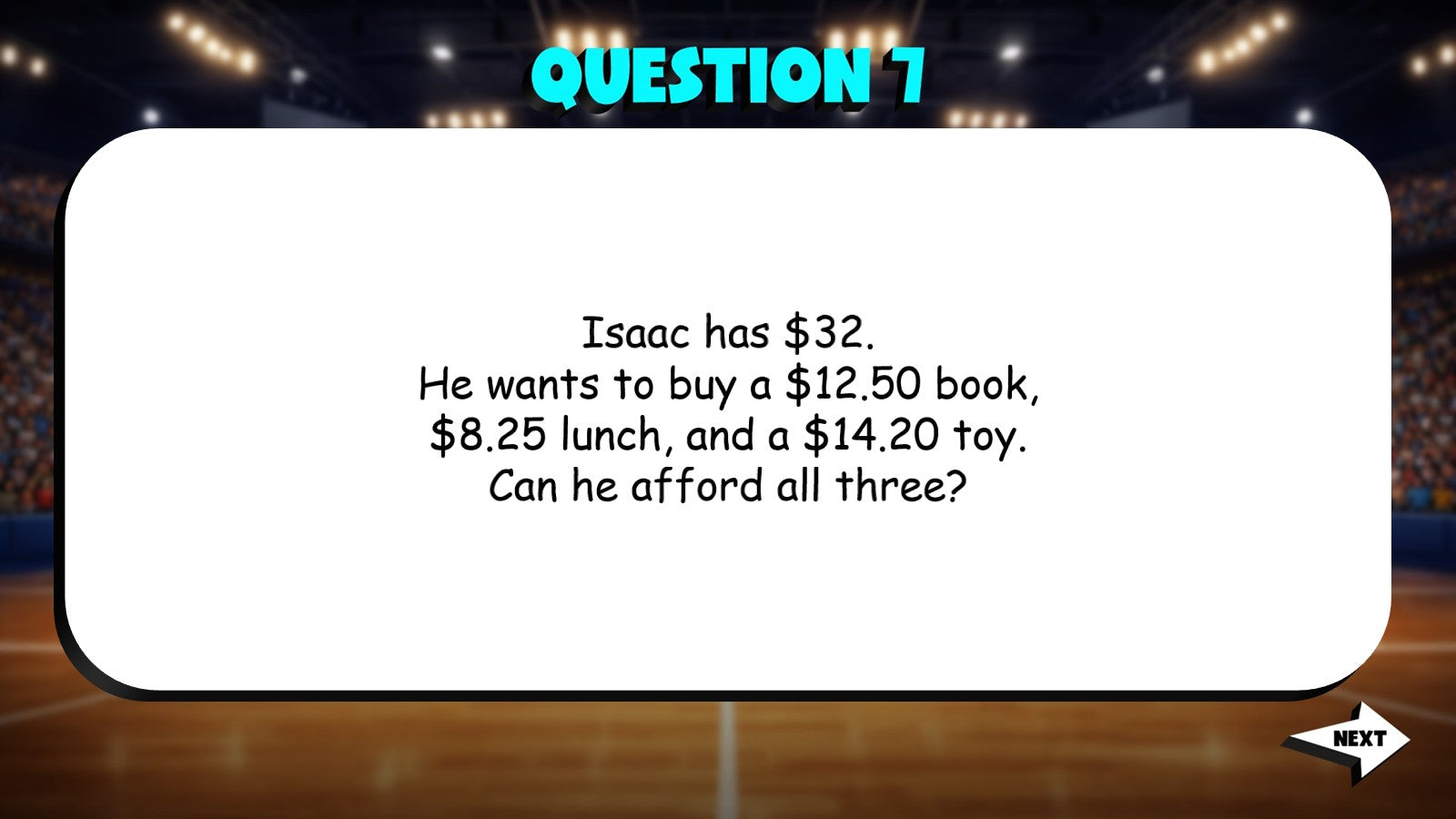Making Tradeoffs with Limited Funds TRASHKETBALL Math Game - No Prep Grade 5