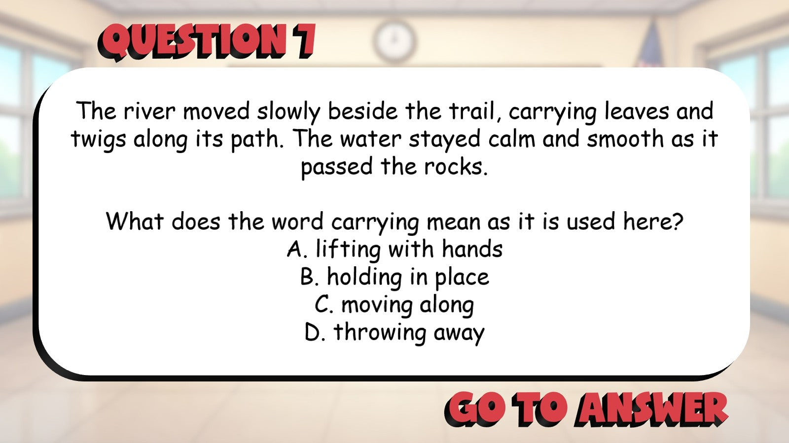 Word Meaning & Figurative Language BIG TERRIBLE GAME - Grade 3 ELA Review