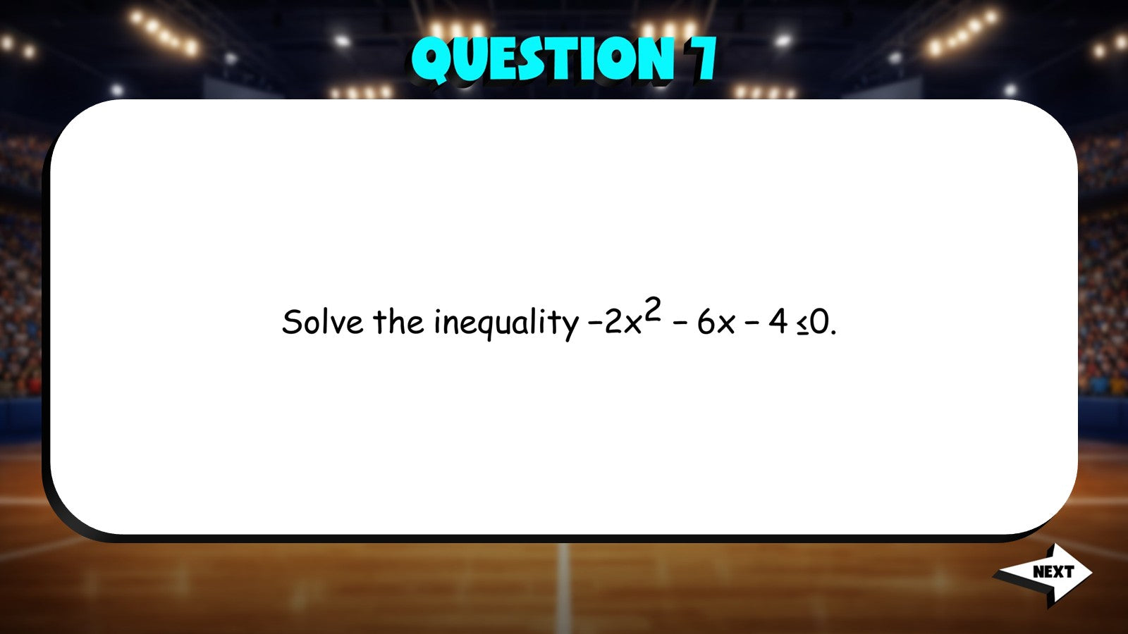 Inequalities in Quadratics TRASHKETBALL Math Game - No Prep Algebra 2 Review